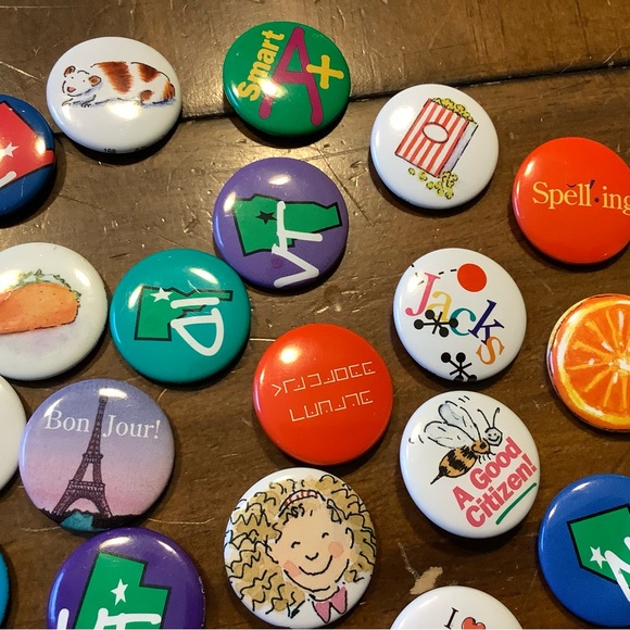 Colorful Pinback Button Set - Picture 4 of 9
